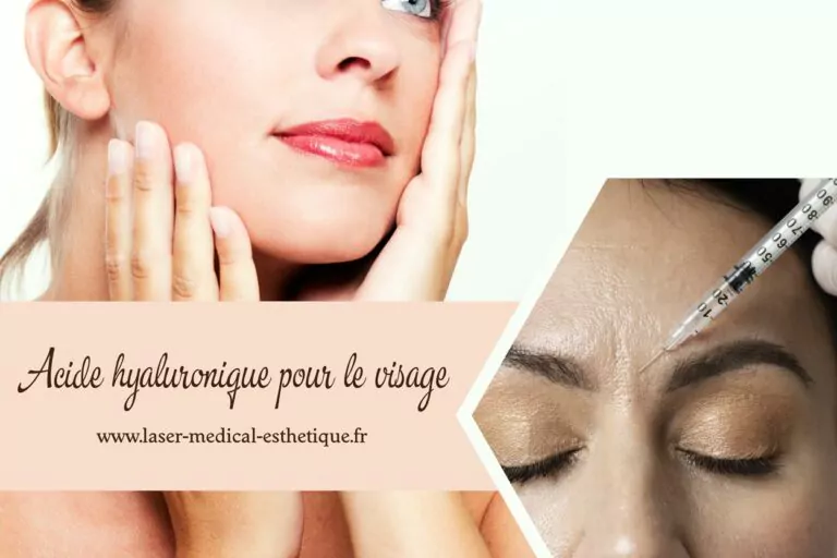 Centre Laser Médical Esthétique - Dr Didier Dubois à Angers Acide hyaluronique pour le visage