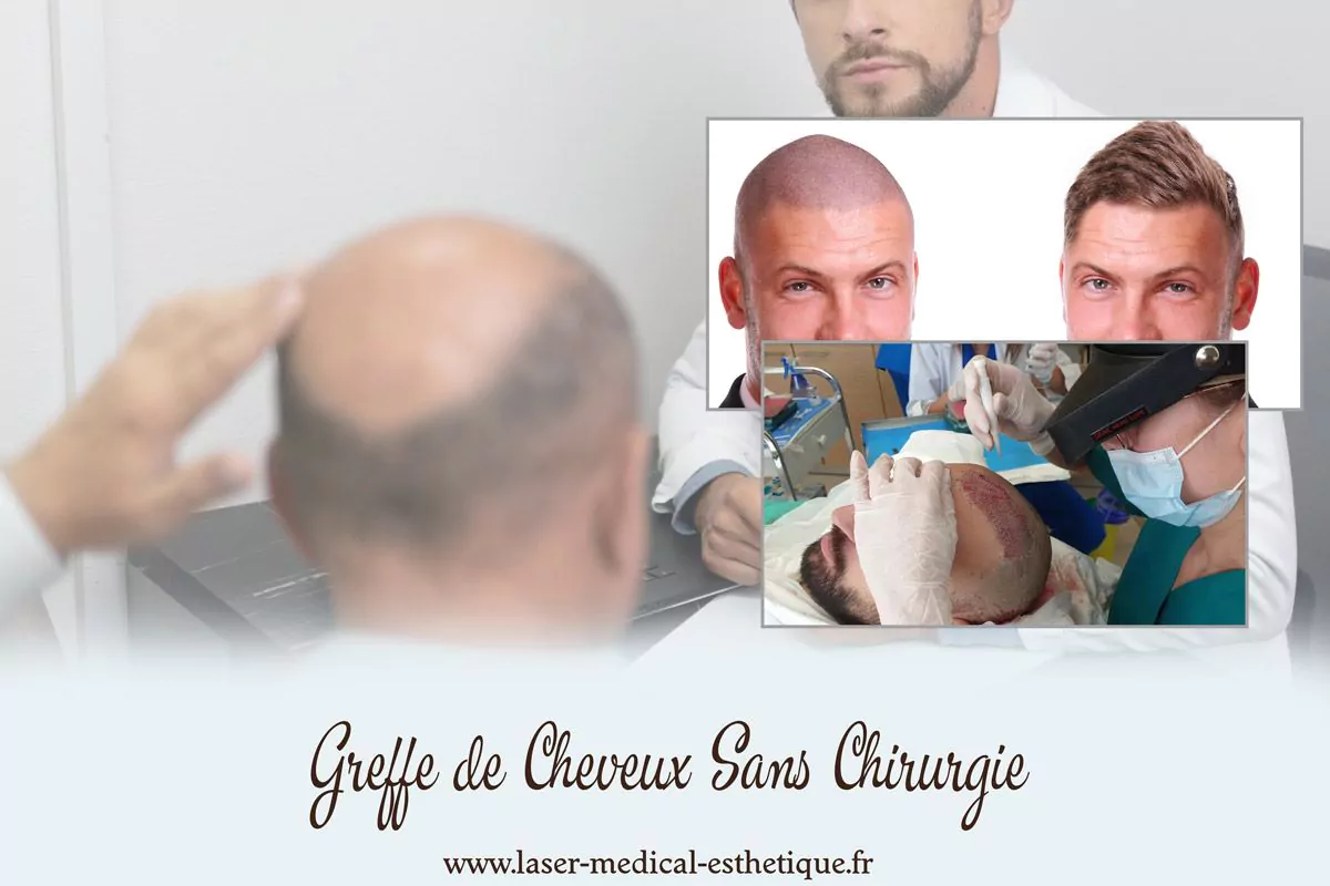 Greffes de cheveux sans chirurgie Greffe de Cheveux Sans Chirurgie