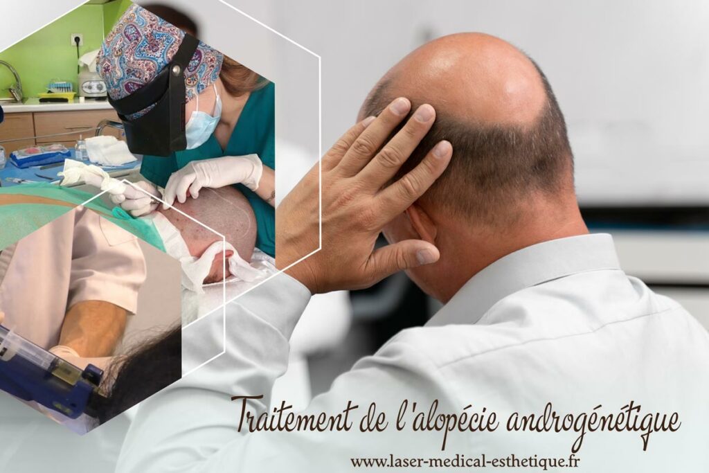 Traitement de l'alopécie androgénétique Traitement de l'alopécie androgénétique