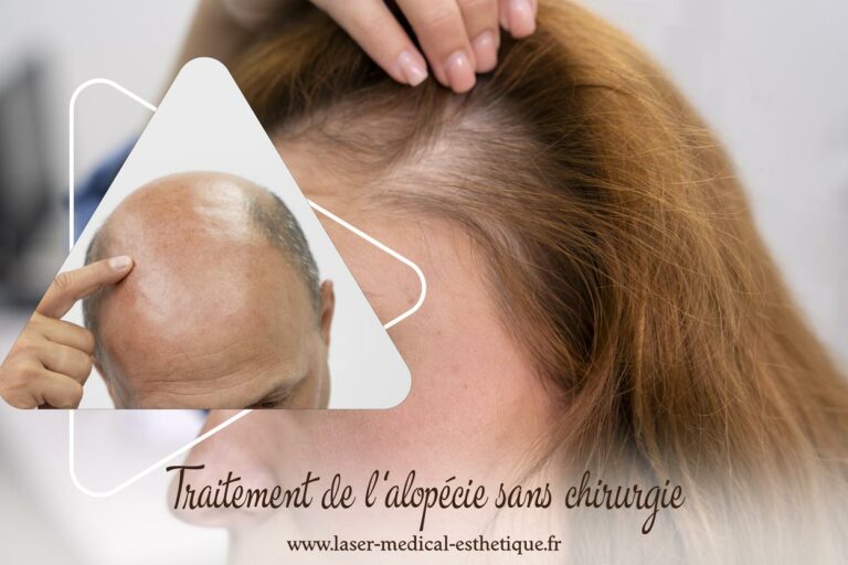 Traitement de l’alopécie sans chirurgie