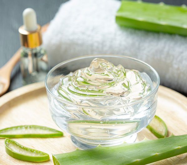 Le gel d’aloe vera