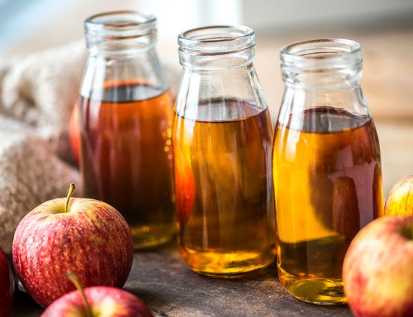 Utilisation du vinaigre de cidre de pomme